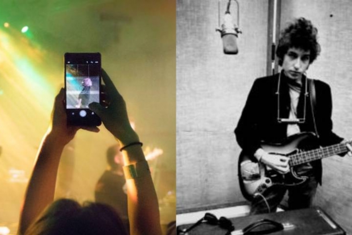 Bob Dylan prohíbe que los fans usen celulares en sus conciertos 
