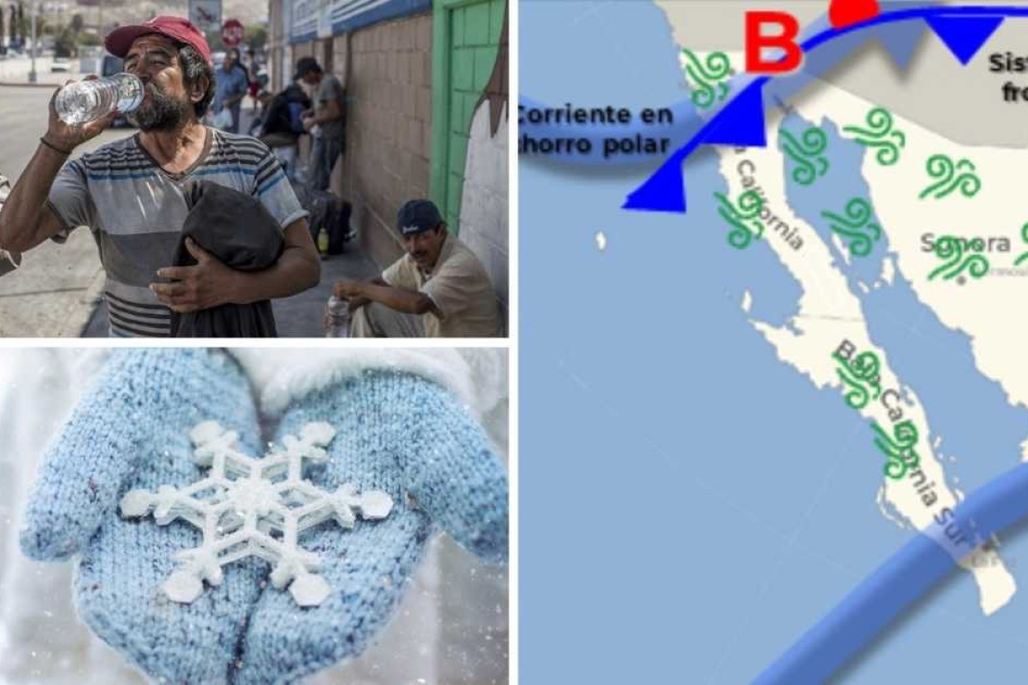 CLIMA EXTREMO EN BAJA CALIFORNIA 