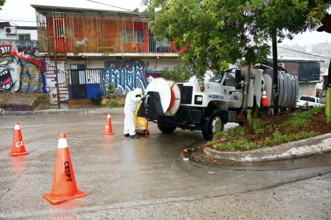 CESPT ATIENDE CONTINGENCIAS POR TORMENTAS