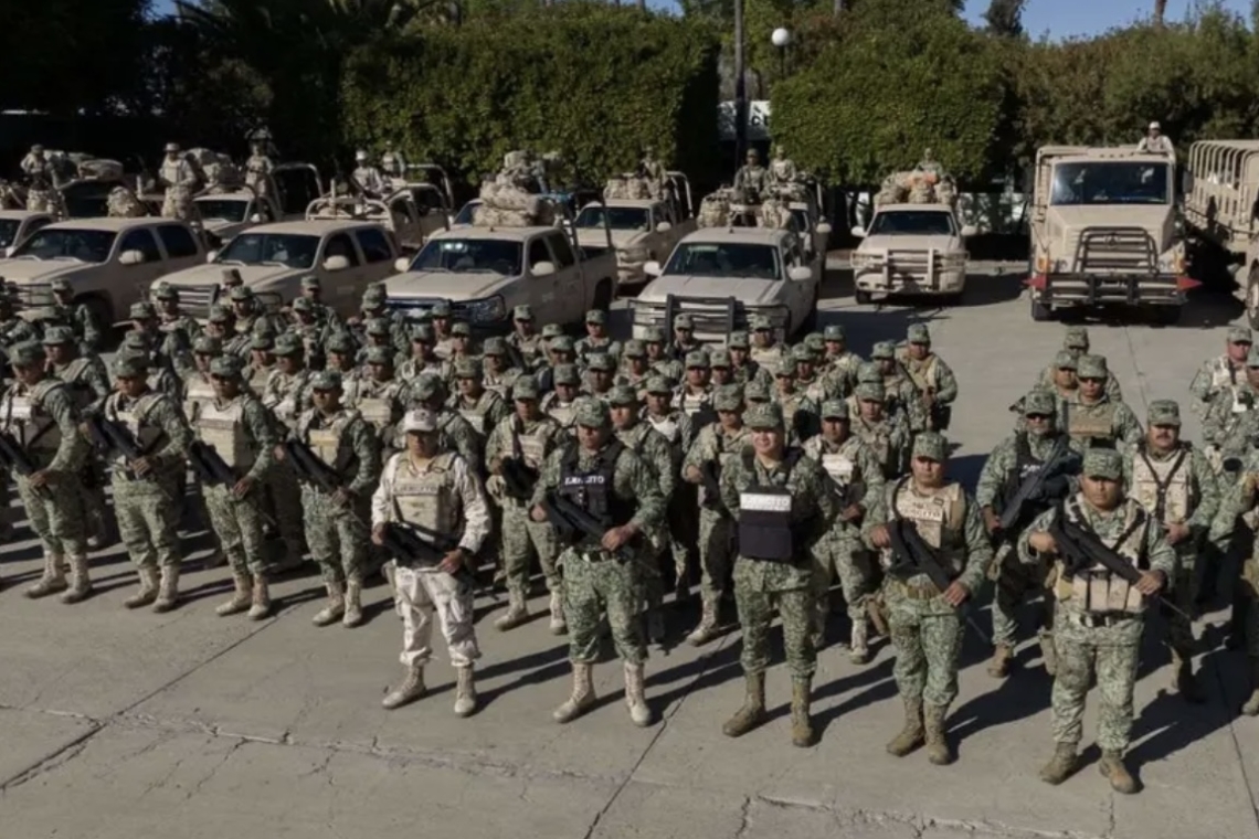 LLEGAN OTROS 600 ELEMENTOS DEL EJÉRCITO A TIJUANA 