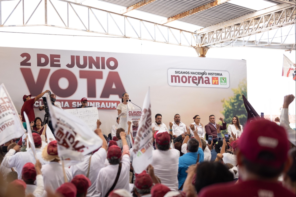 CLAUDIA SHEINBAUM PROYECTA MÁS SEGURIDAD Y ABASTECIMIENTO DE AGUA PARA EL ESTADO DE MÉXICO A TRAVÉS DE UNA ESTRATEGIA METROPOLITANA 