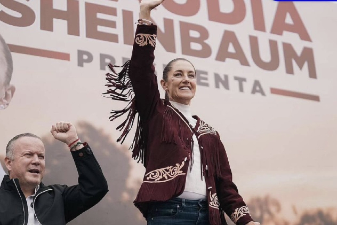 NOSOTROS PENSAMOS QUE LOS PEQUEÑOS NEGOCIOS TAMBIÉN DEBEN SER PARTE DEL DESARROLLO NACIONAL: CLAUDIA SHEINBAUM PRESENTA SU VISIÓN DE PROSPERIDAD COMPARTIDA ANTE EL SECTOR PRIVADO DE NUEVO LEÓN