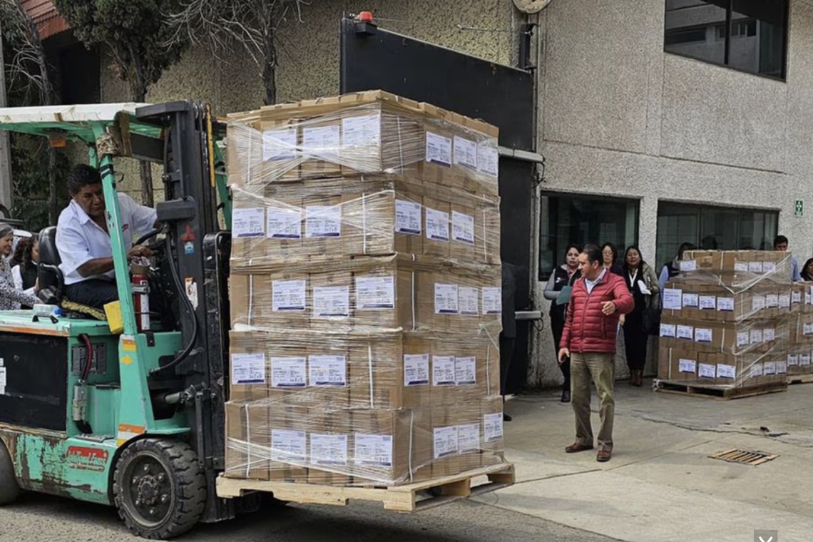 IEEM CONCLUYE ENTREGA DE 27.4 MILLONES DE BOLETAS Y DOCUMENTOS ELECTORALES PARA ELECCIONES 2024
