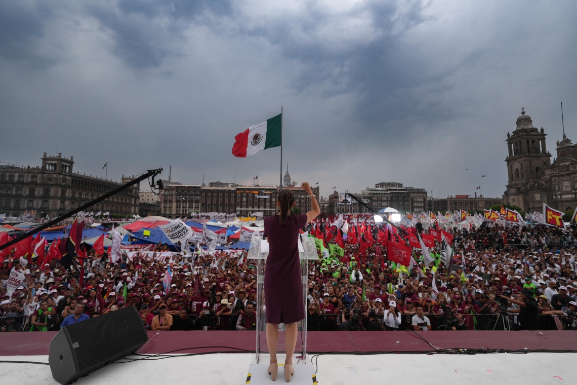 ME COMPROMETO A SER UNA PRESIDENTA QUE ENTREGUE LO MEJOR DE SÍ MISMA POR EL BIENESTAR DEL PUEBLO DE MÉXICO: CLAUDIA SHEINBAUM