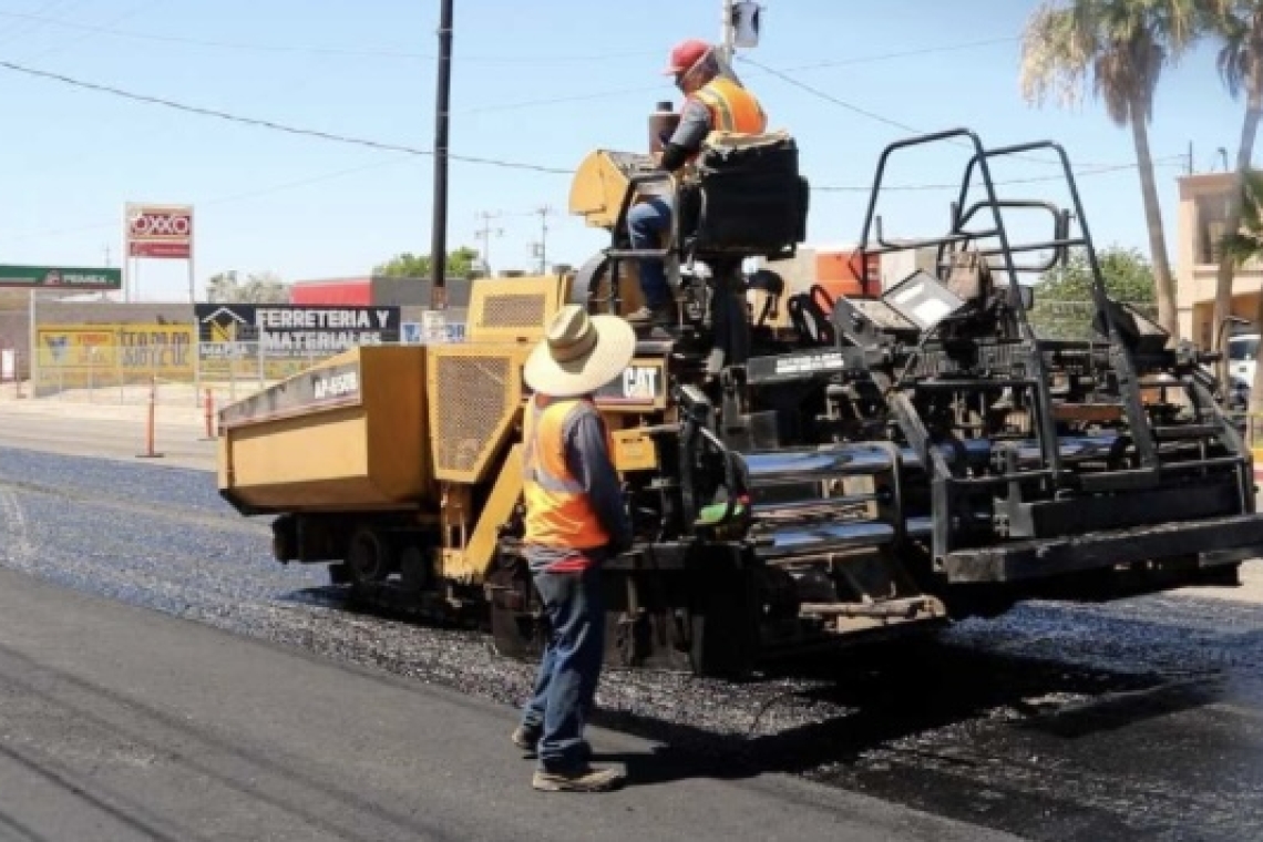 MEXICALI HA RECIBIDO 173 MDP DEL REPUVE PARA PAVIMENTACION 