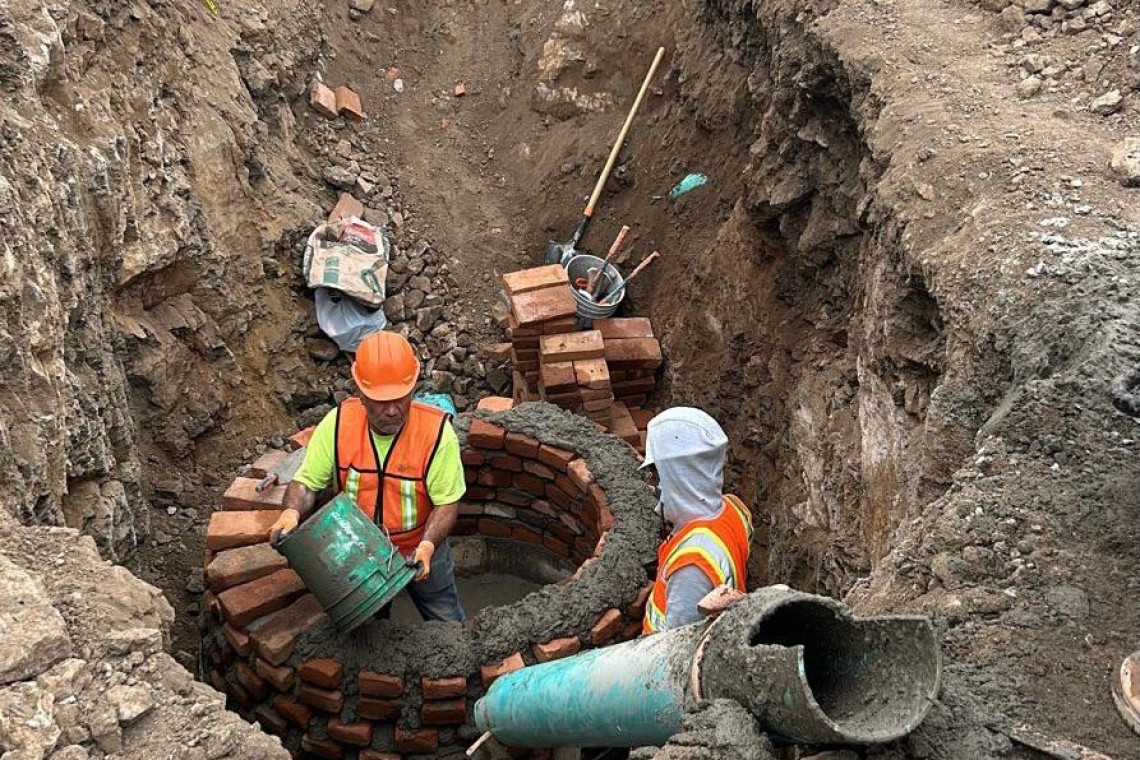 REALIZA CESPT INTRODUCCIÓN DE ALCANTARILLADO SANITARIO EN COLINAS DEL SOL, EN TIJUANA