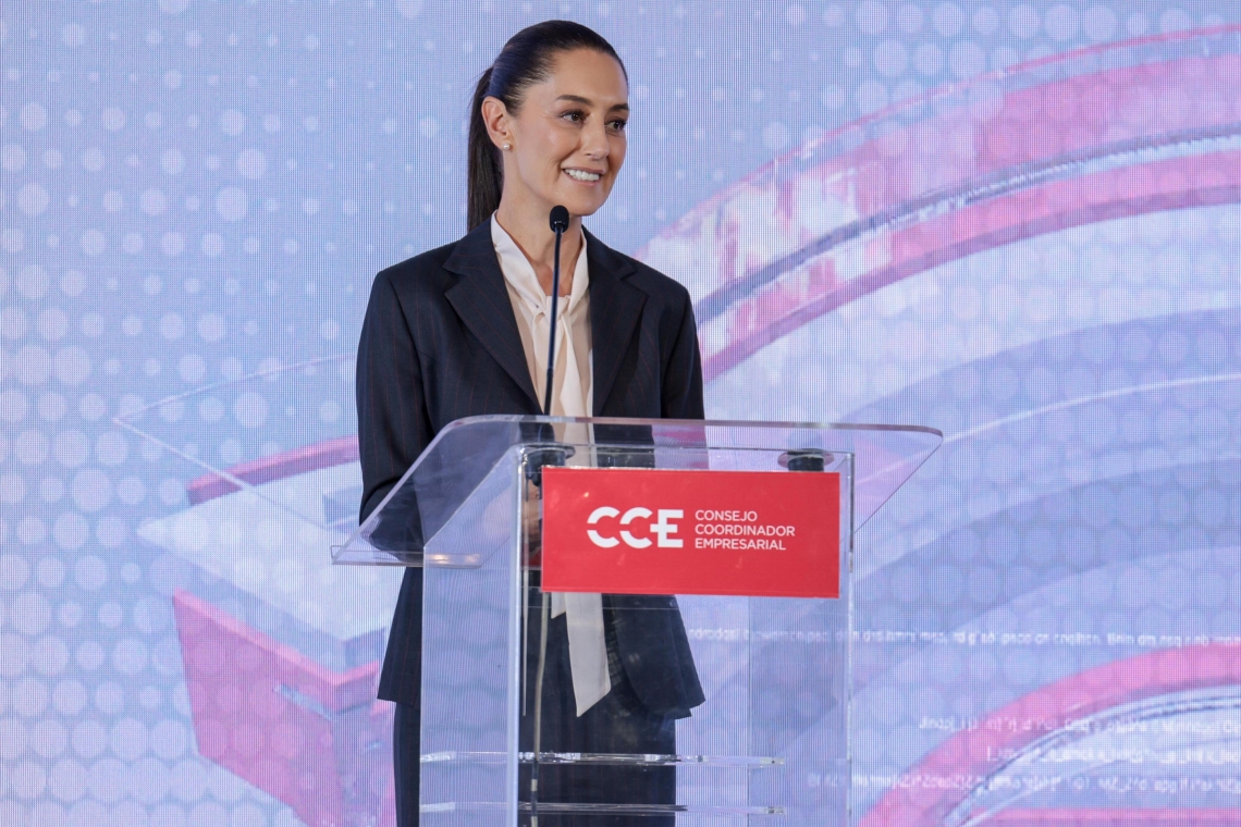 CLAUDIA SHEINBAUM ANUNCIA AGENCIA DE TRANSFORMACIÓN DIGITAL Y PRESENTA SU VISIÓN DE DESARROLLO PARA EL PAÍS ANTE MIEMBROS DEL CONSEJO COORDINADOR EMPRESARIAL