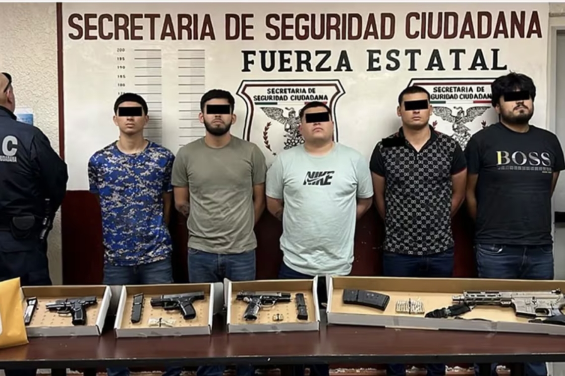 DETIENEN EN MEXICALU A CINCI INTEGRANTES DE LOS RUSOS, BRAZO ARMADO DEL CARTEL DE SINALOA 