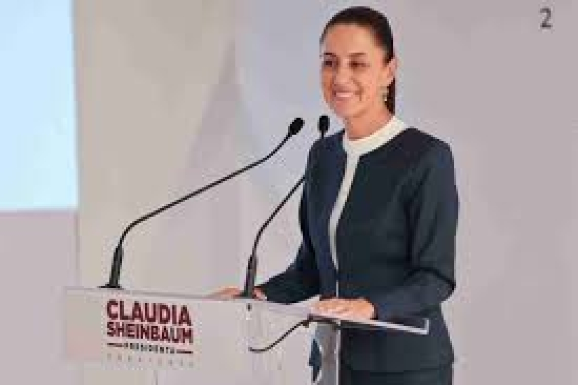 CLAUDIA SHEINBAUM ANUNCIA LA CONSTRUCCIÓN DE TRES MIL KILÓMETROS DE TREN DE PASAJEROS EN EL NORTE DEL PAÍS PARA EL PRÓXIMO SEXENIO 