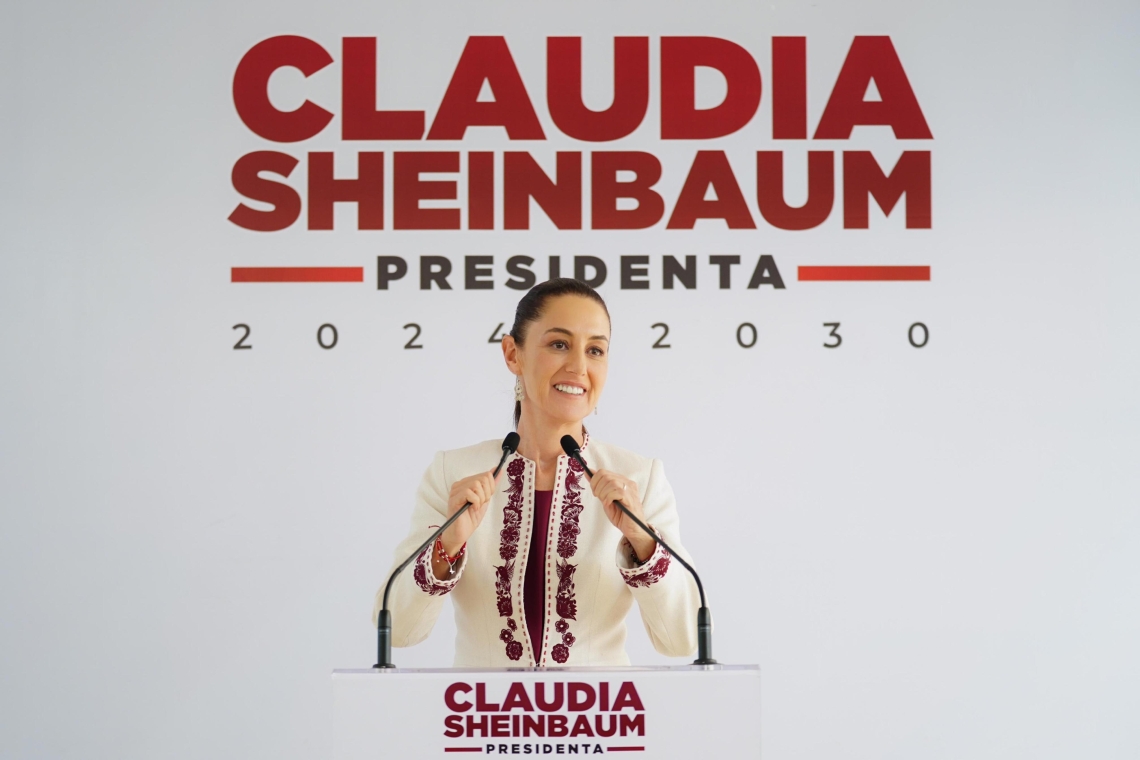CLAUDIA SHEINBAUM ANUNCIA AMPLIACIÓN DEL TREN MAYA Y DEL TREN INTEROCEÁNICO DURANTE SU GOBIERNO