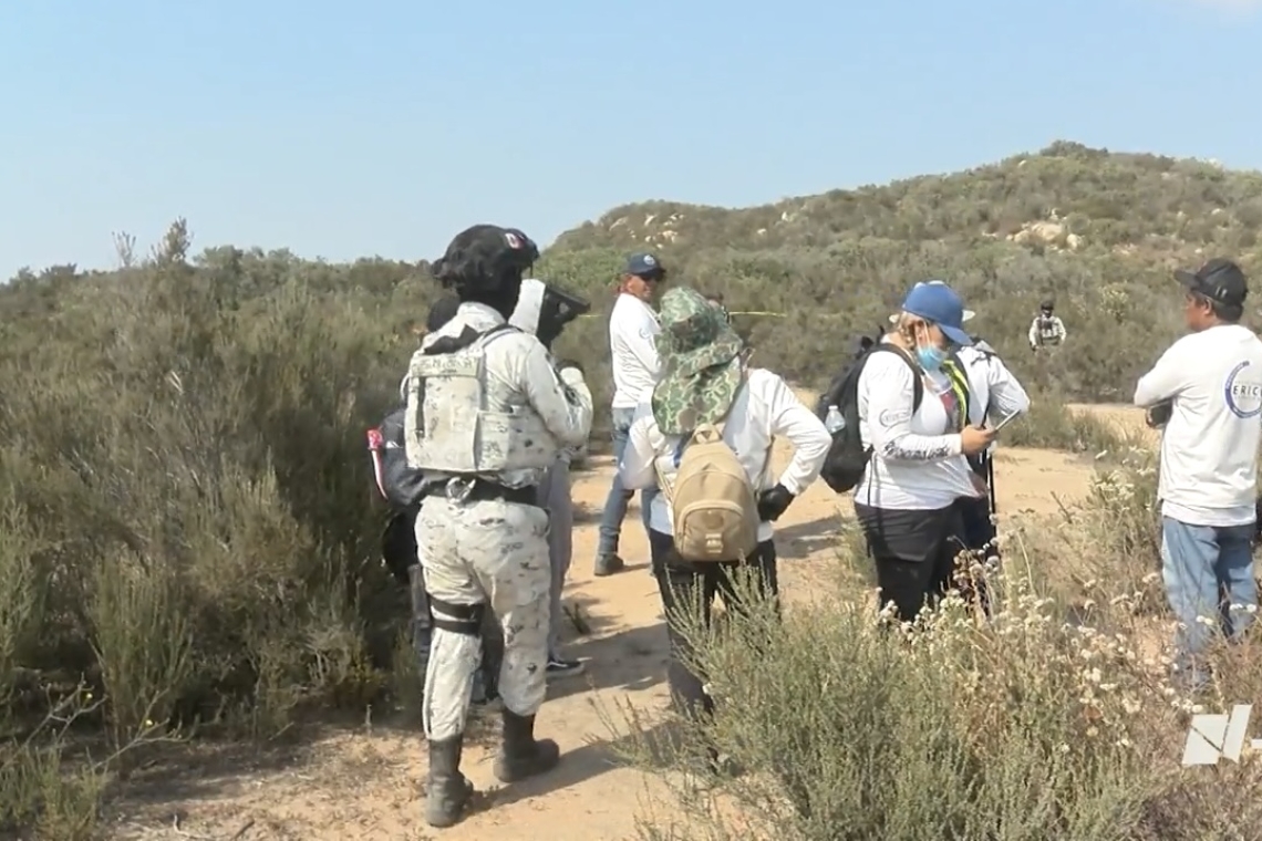 LOCALIZAN FOSA CLANDESTINA CON CUATRO CUERPOS EN HACIENDA LAS DELICIAS, TIJUANA 