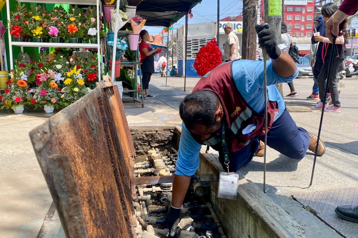 REALIZA CESPT RECORRIDO PARA PROMOVER EL CUIDADO DEL SISTEMA SANITARIO EN LA ZONA CENTRO DE TIJUANA