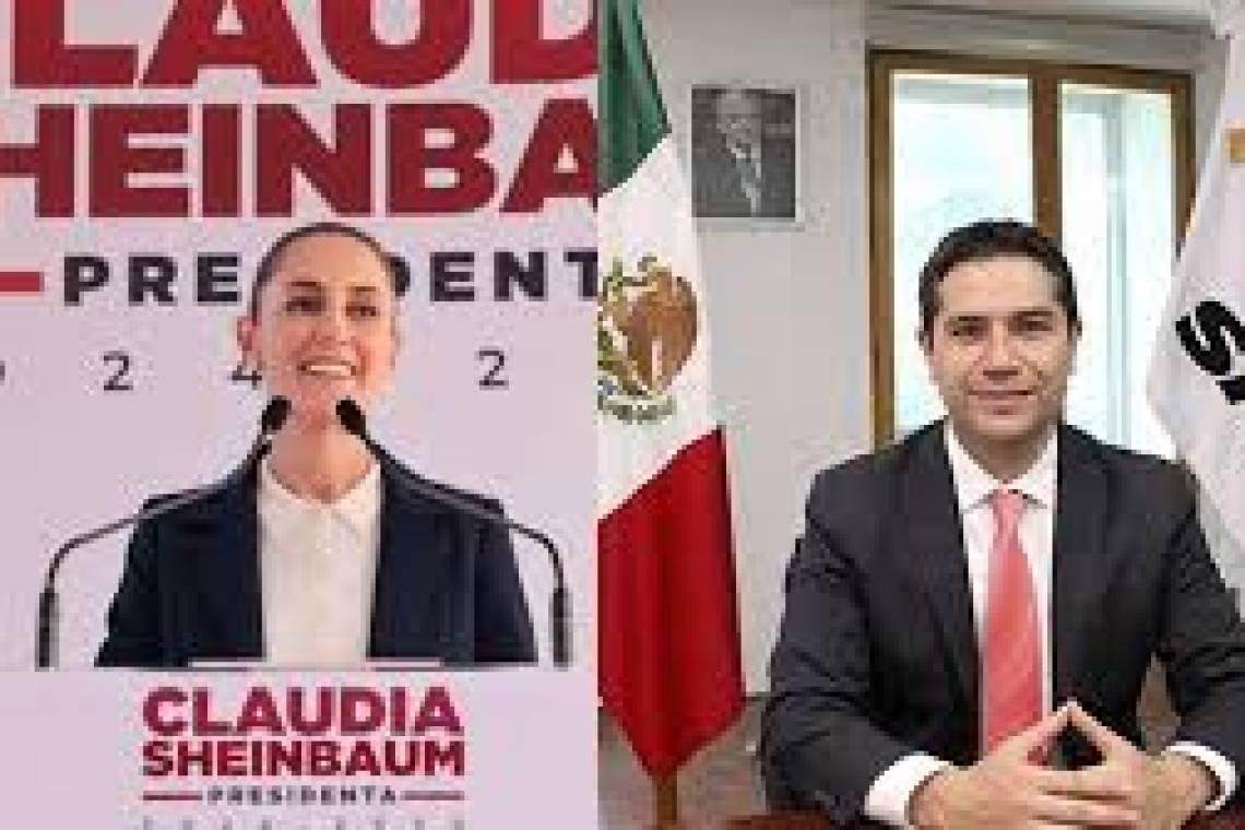 Claudia Sheinbaum ratifica a Antonio Martínez como titular del SAT 