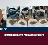 La FGE detiene a sujeto en cateo por narcomenudeo 