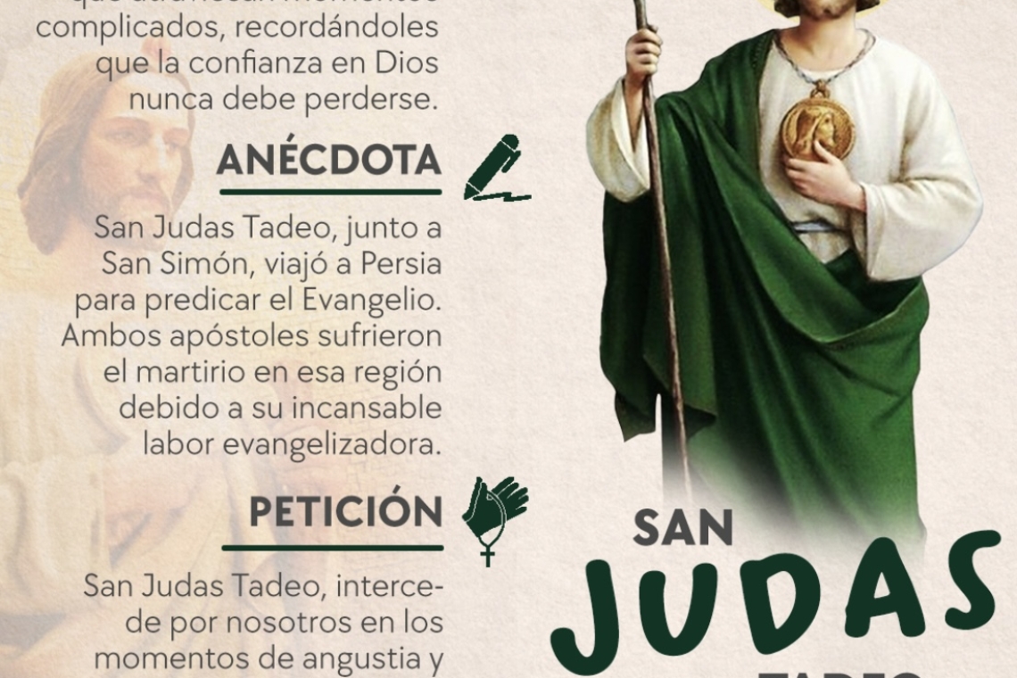 La carta de san Judas Tadeo que advierte sobre los que injurian: “No poseen el Espíritu Santo”