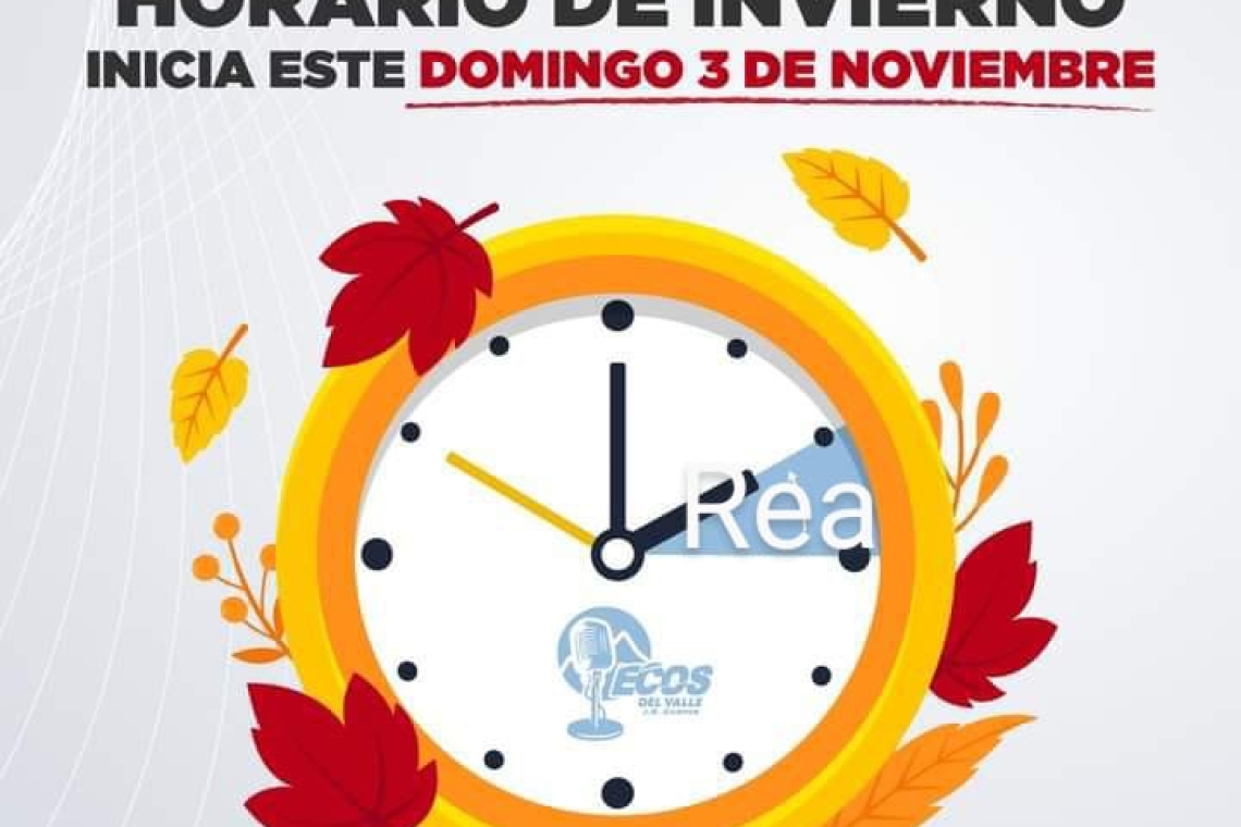 Horario de invierno 