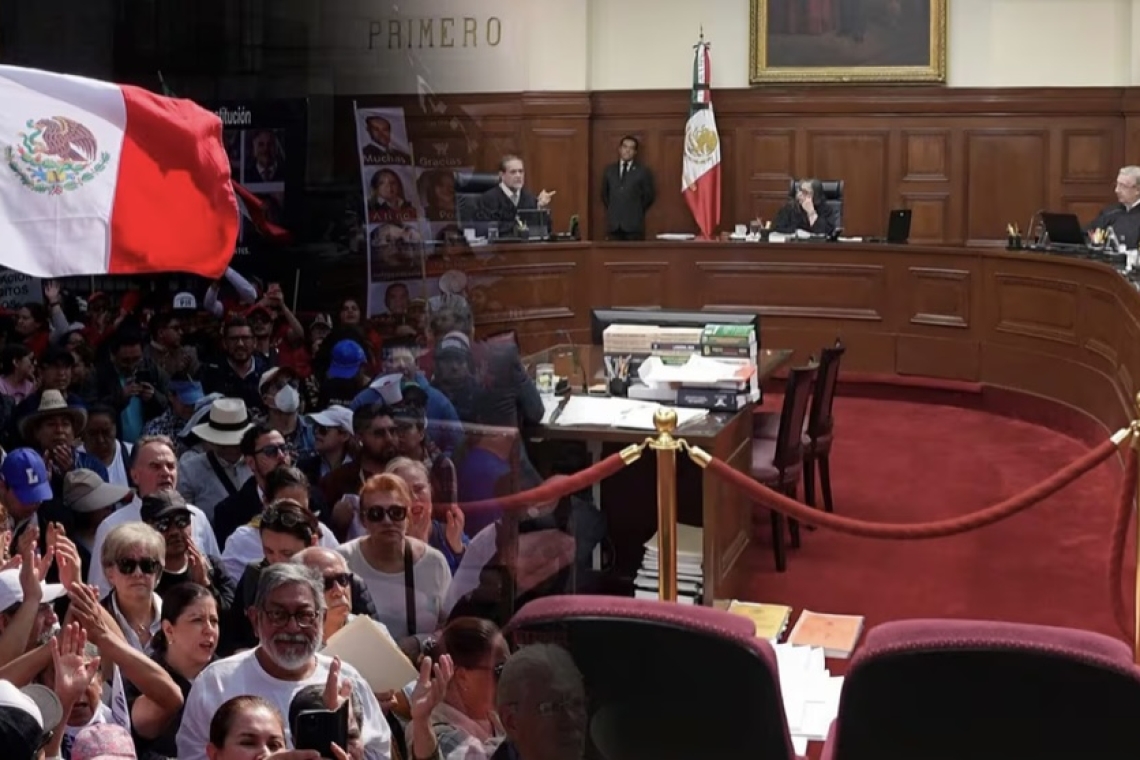 Triunfa la reforma al Poder Judicial: Corte desecha proyecto para invalidarla