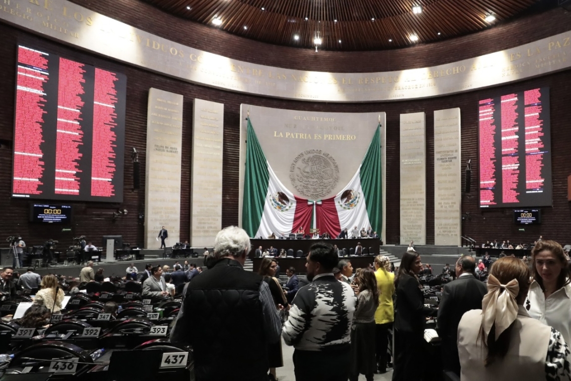 Aprueba Cámara de Diputados con 347 votos a favor reforma de AMLO que desaparece órganos autónomos