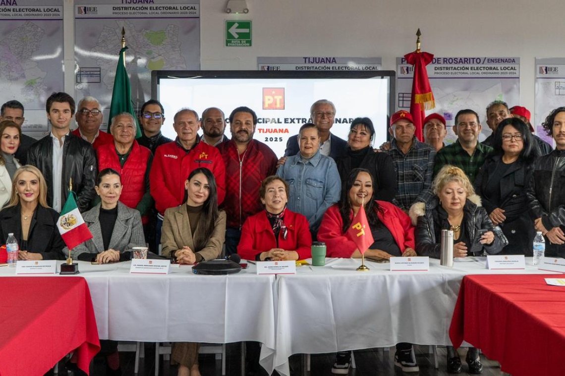 Blásquez, electo coordinador del PT en Tijuana 