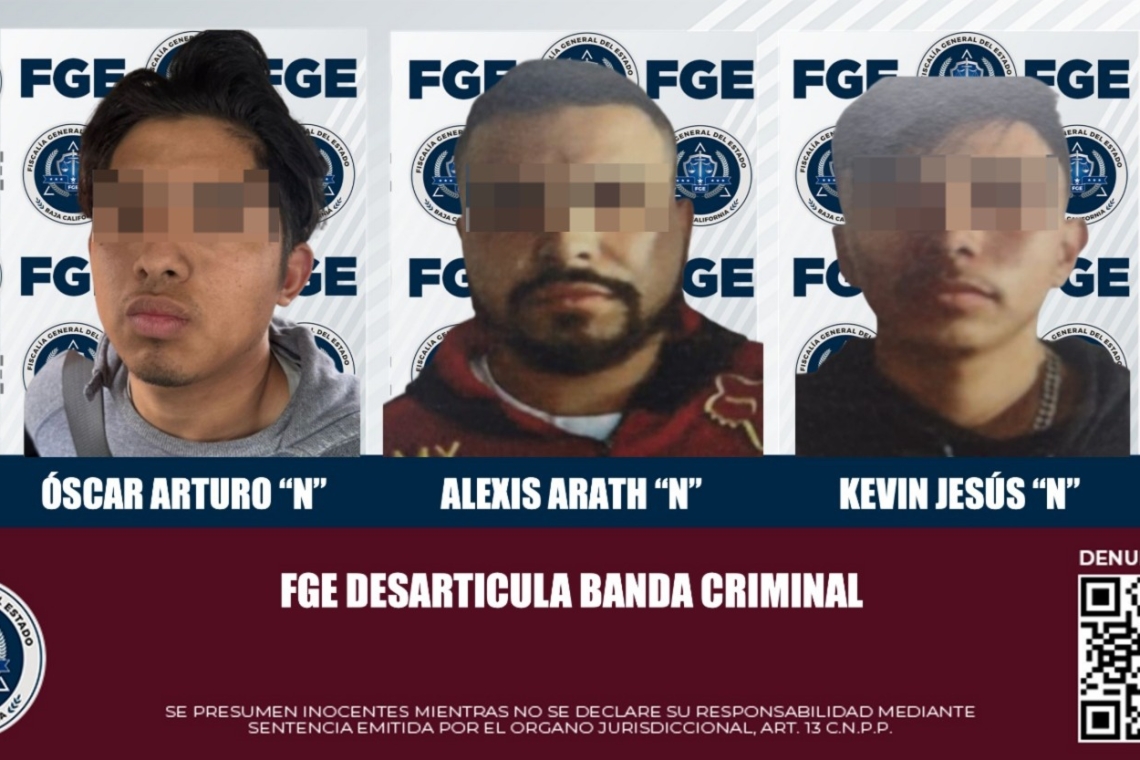 Fiscalía General del Estado desarticula banda criminal dedicada a secuestro express 