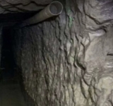 Descubren 'narcotúnel' de un kilómetro bajo cuartel de la GN en la frontera
