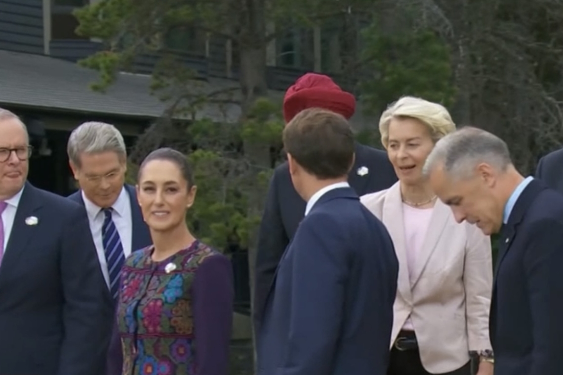 Sheinbaum dice que conversó por teléfono con Trump después de que el presidente de EE.UU. abandonara la cumbre del G7