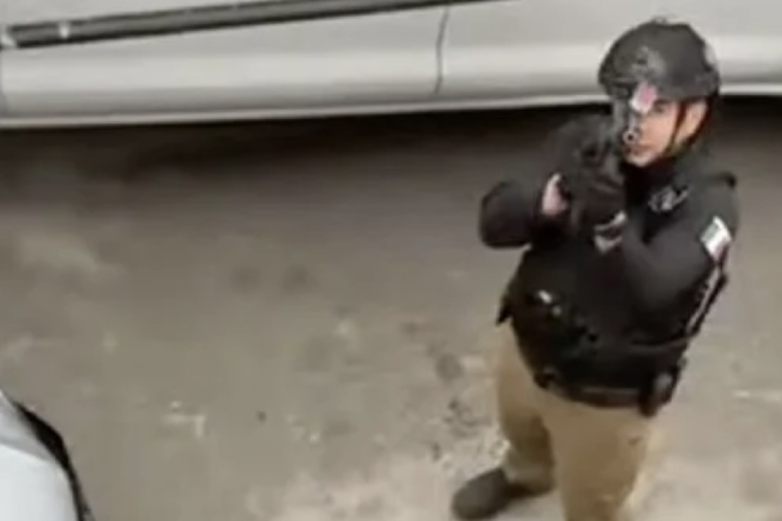 Graban operativo para capturar a presunto capo en Tijuana; también detienen a “influencer”