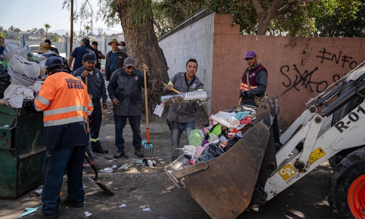 Continúa Gobierno Municipal mejorando infraestructura urbana con programa Tijuana: Ciudad Limpia