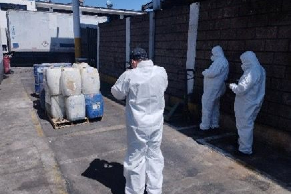 FGR destruye diversos precursores químicos 