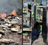 FGR DESTRUYE MÁS DE DOS TONELADAS DE NARCÓTICOS Y MÁQUINAS TRAGAMONEDAS