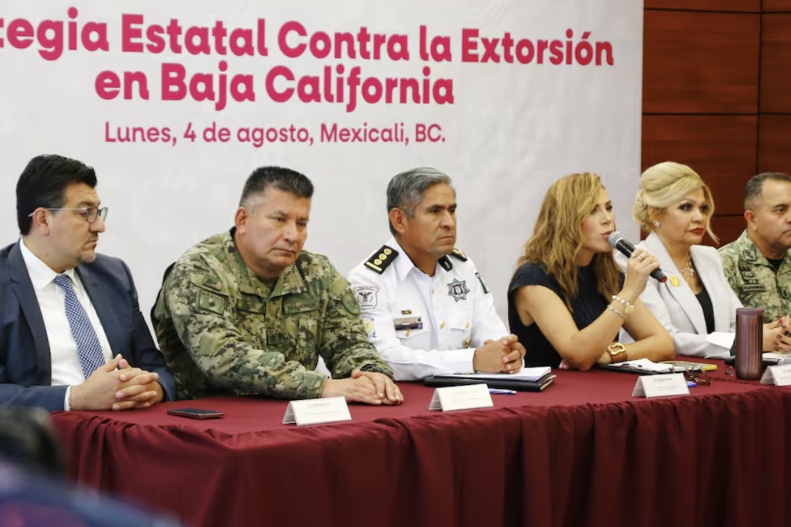 Crean escuadrones en BC para combatir extorsiones