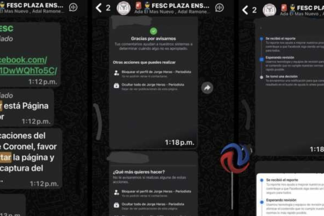 Por instrucciones &quot;superiores&quot; acosan a periodistas 