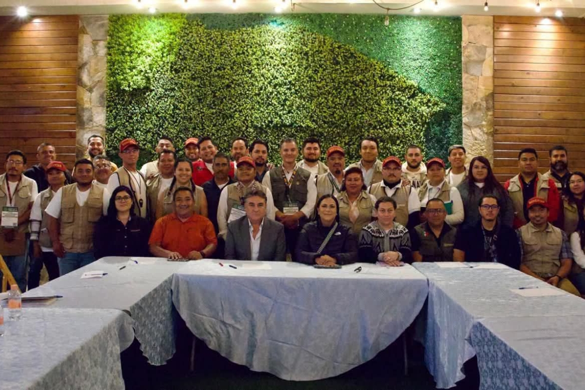 Encabeza Ariana Montiel Reyes reunión con brigadistas del censo del bienestar para San Quintín