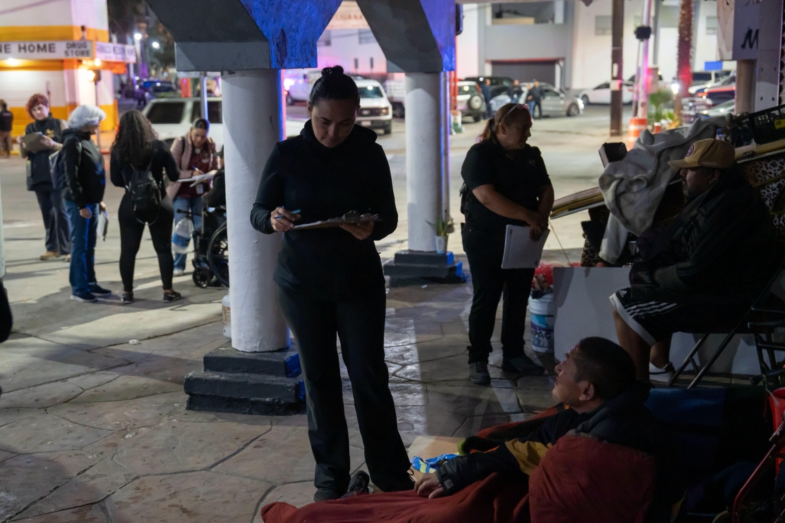 Participa Ismael Burgueño en primer censo nocturno de personas en situación de calle y de movilidad en Tijuana