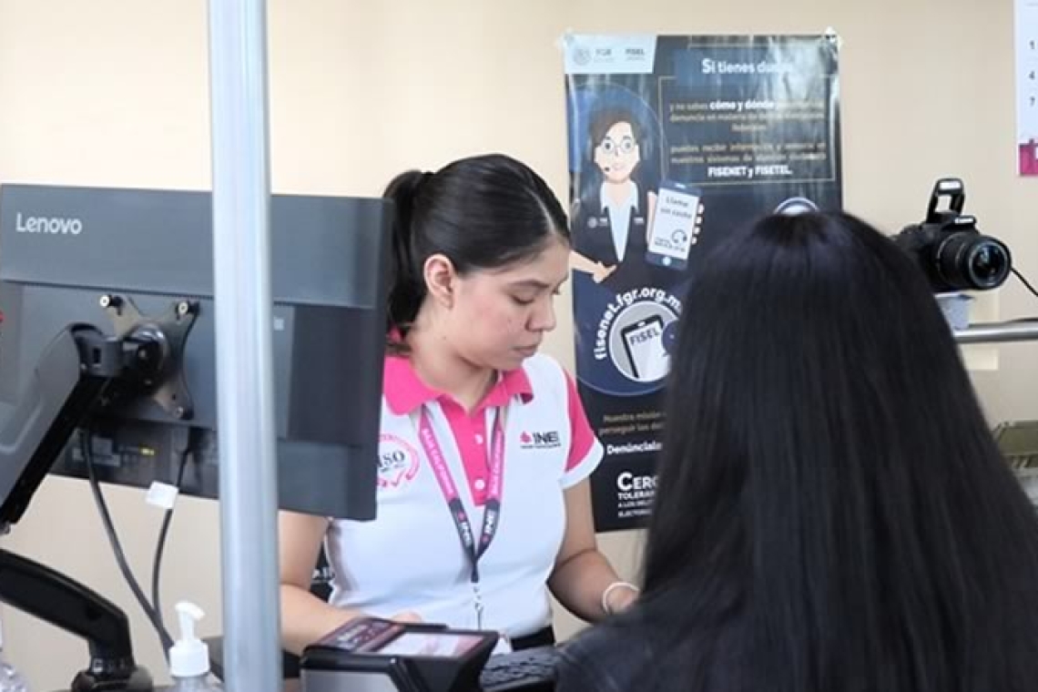 INE Baja California garantiza atención prioritaria a personas en situación de vulnerabilidad