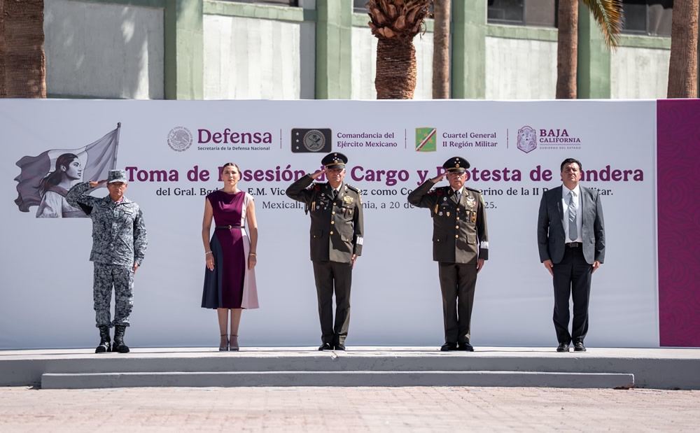 Marina nuevo Comandante II Region Militar