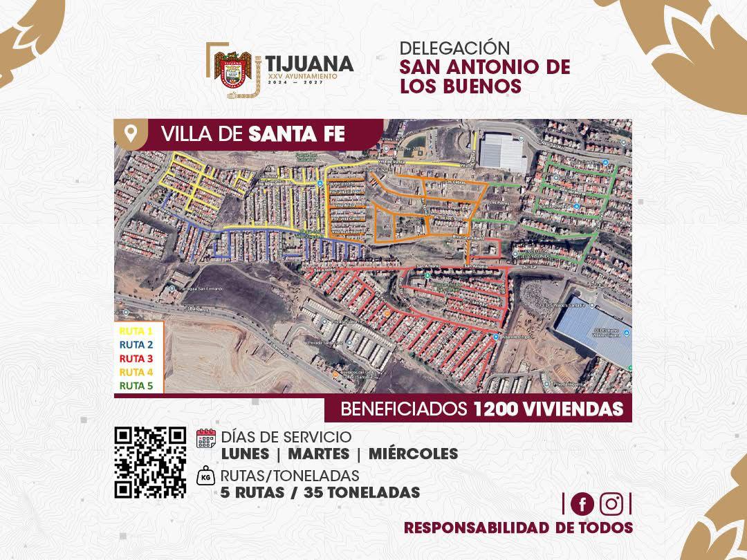 Ruta villa santa fe