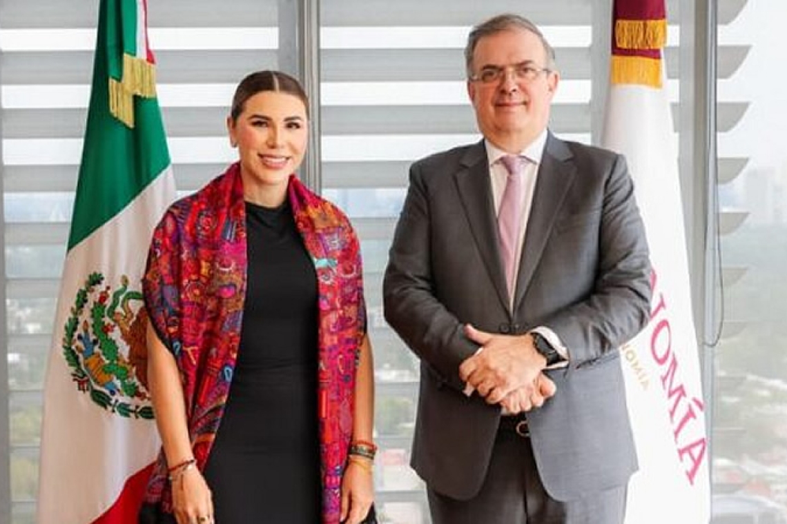 COINCIDEN GOBERNADORA MARINA DEL PILAR Y SECRETARIO MARCELO EBRARD EN FORTALECER ATRACCIÓN DE INVERSIONES PARA BC