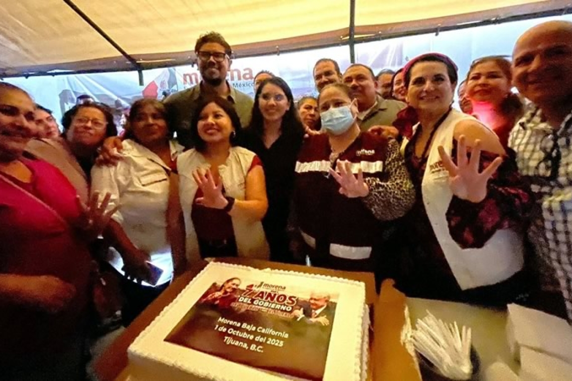 Rosina del Villar celebra un año de la Presidencia de Claudia Sheinbaum y respalda su paquete de reformas