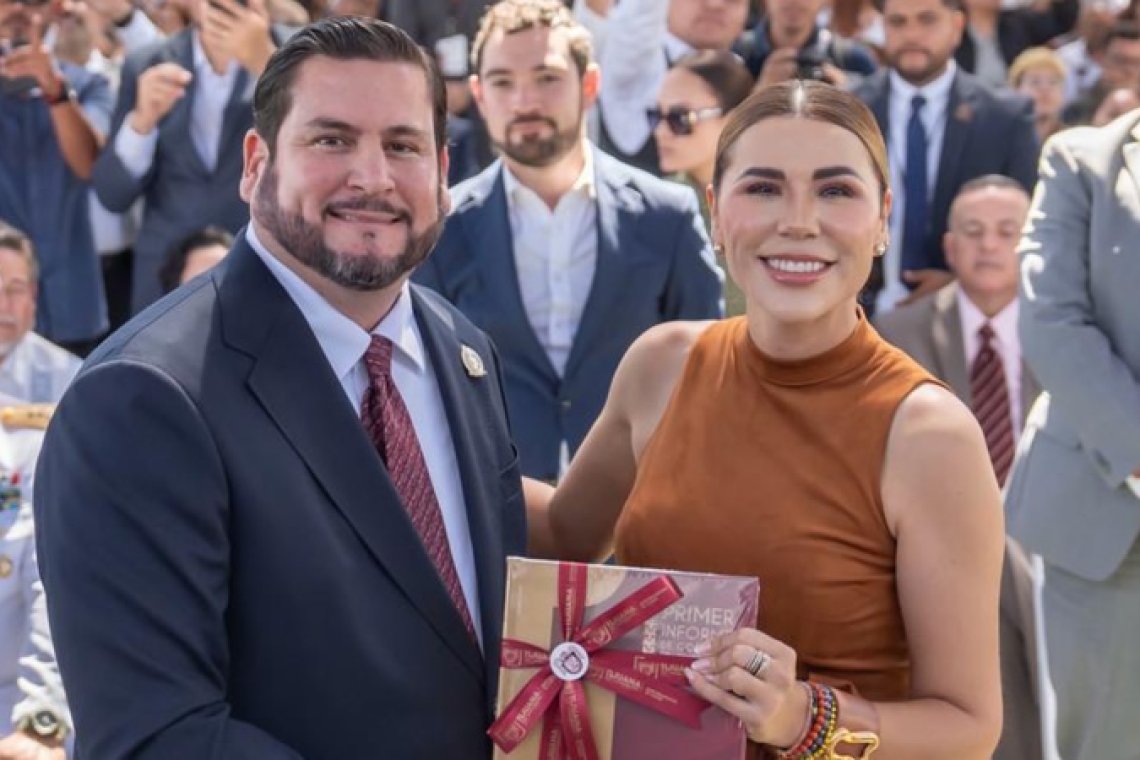Acude gobernadora a I Informe de Burgueño