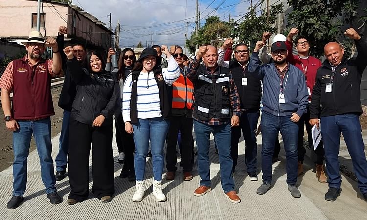 Refuerza Gobierno Municipal infraestructura urbana en colonias de Tijuana