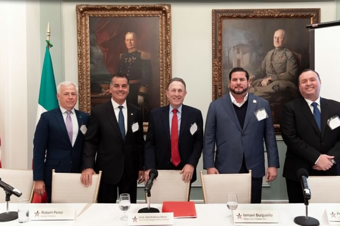 Asiste Ismael Burgueño a la Reunión Anual del Consejo Directivo de la Cámara de Comercio México–Estados Unidos 