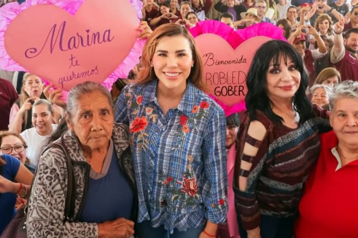 CUMPLE GOBERNADORA MARINA DEL PILAR CON EL 90% DE SUS COMPROMISOS A CUATRO AÑOS DE ADMINISTRACIÓN