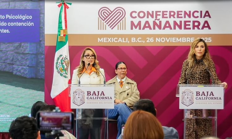REAFIRMA GOBERNADORA MARINA DEL PILAR COMPROMISO CON LA PROTECCIÓN Y ATENCIÓN A LAS MUJERES EN BAJA CALIFORNIA