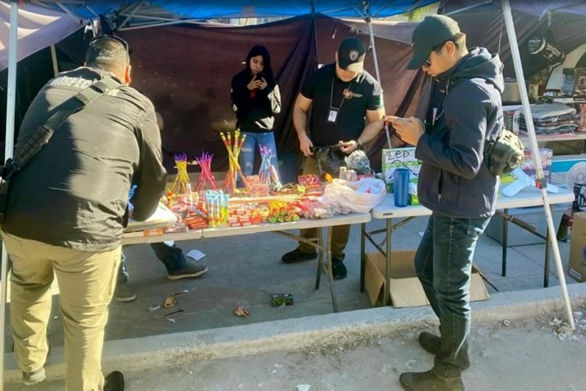 Decomisa Gobierno Municipal más de 46 kilogramos de pirotecnia durante operativos en las nueve delegaciones
