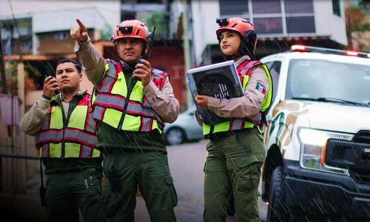 Atiende Gobierno Municipal más de 40 reportes derivados de las lluvias durante la madrugada de este jueves 1 de enero