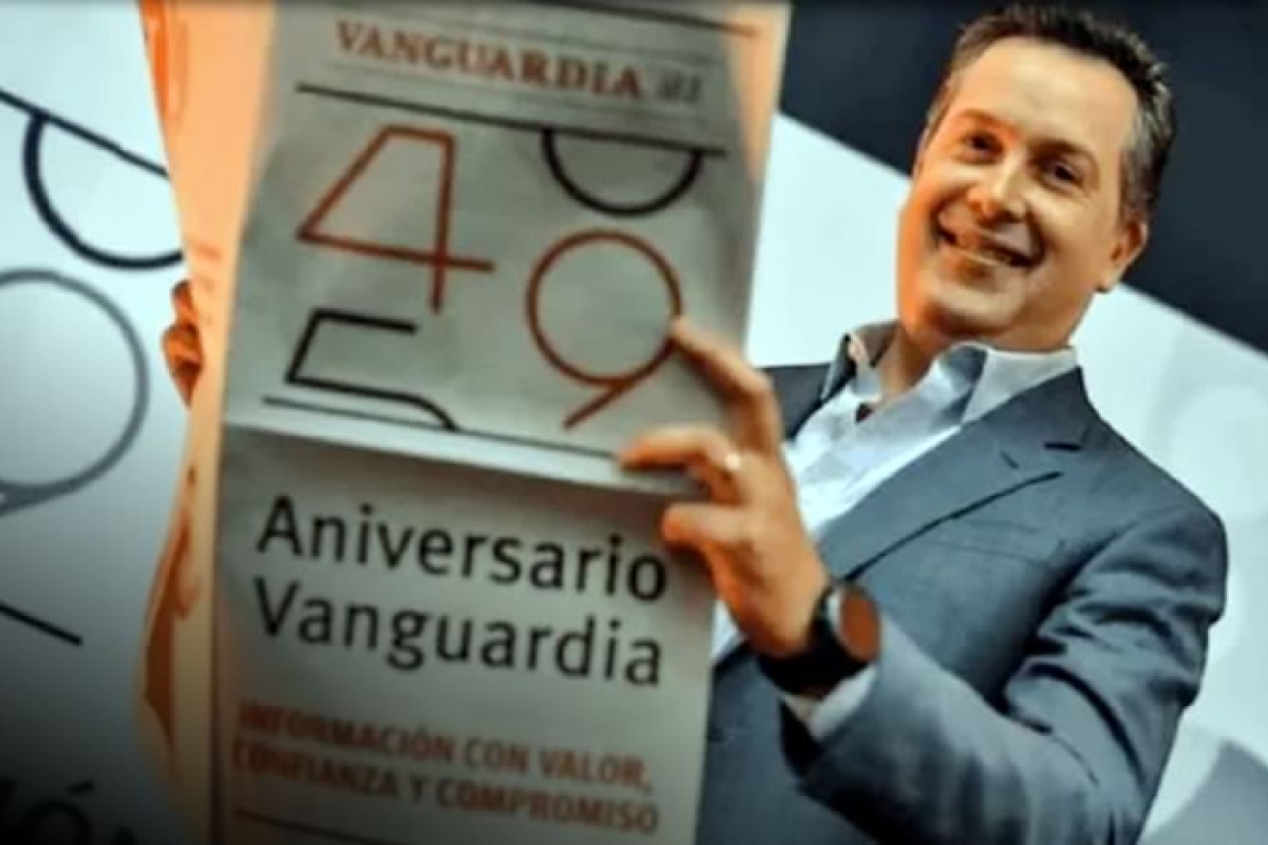 Detienen a director general de periódico Vanguardia; denuncian persecución política