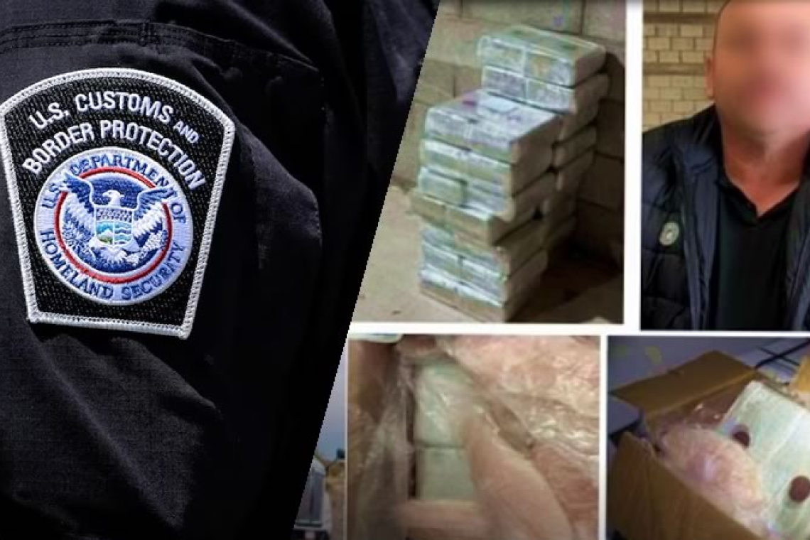 Detienen a mexicana en la frontera con más de medio millón de dólares en cocaína