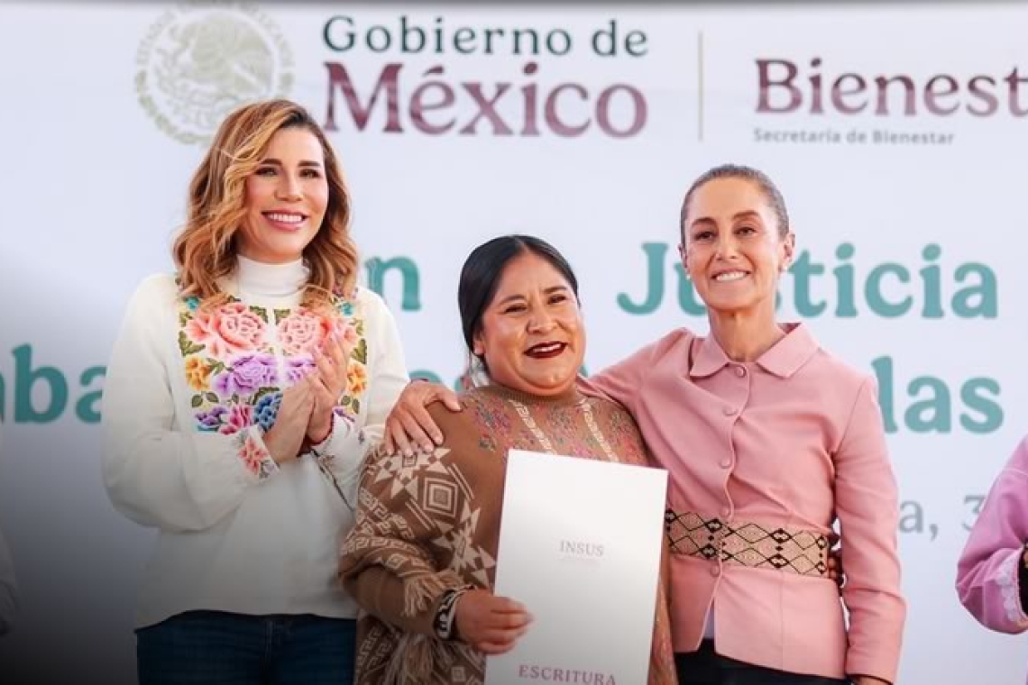 Celebra gobernadora Marina del Pilar plan de justicia integral para San Quintín de la presidenta Claudia Sheinbaum
