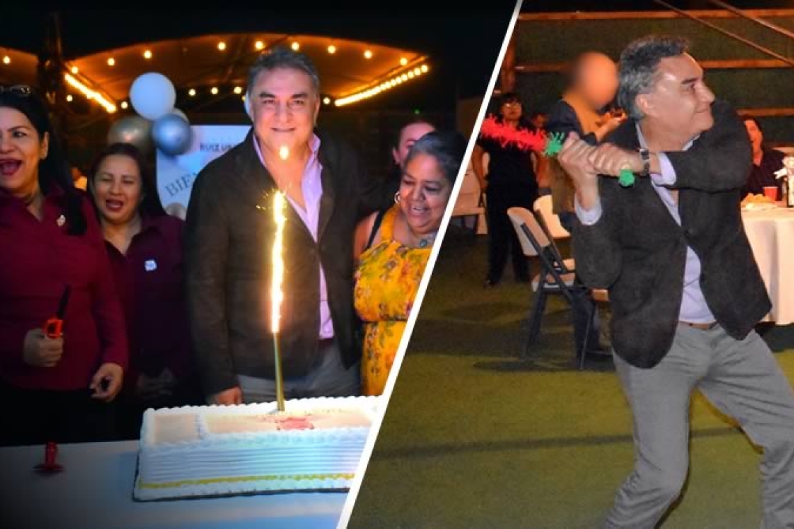 ¡¡SIEMPRE VAN A CONTAR CONMIGO LA MEJOR MANERA DE FESTEJARME ES ESTAR CON USTEDES!!: JESÚS RUIZ URIBE 